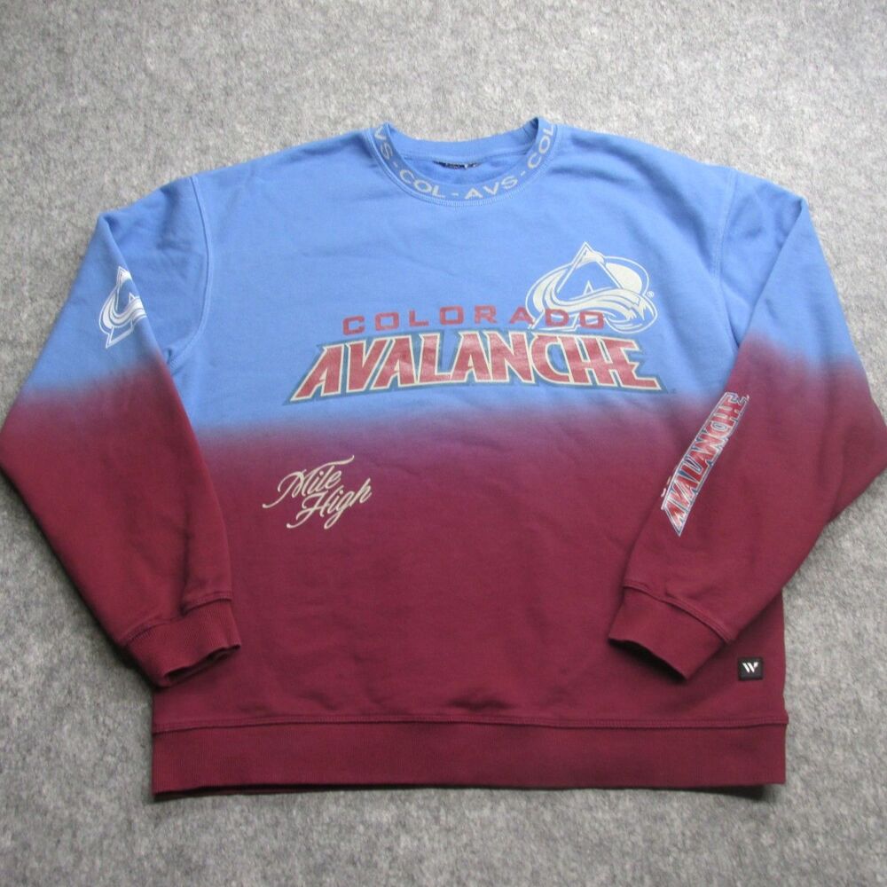 Rare Colorado Avalanche Sweatshirt Size Medium/Large Mile High